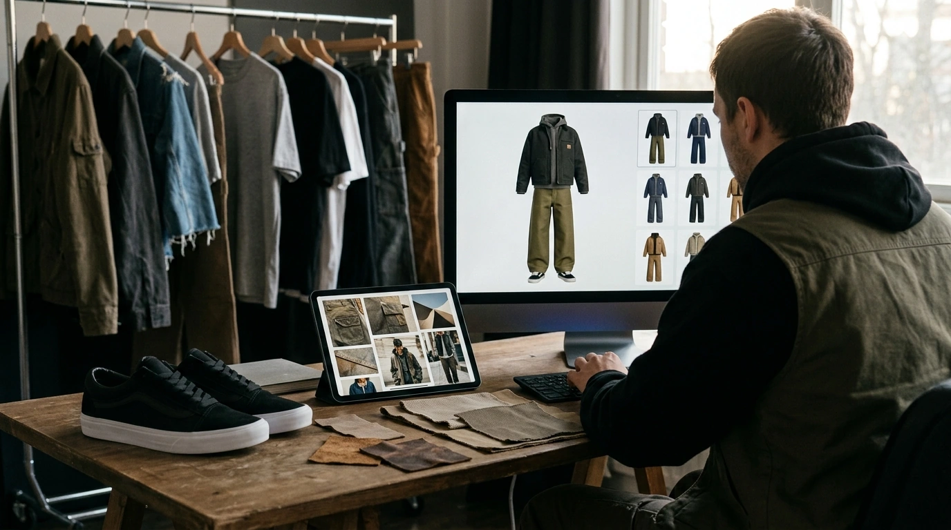 AI Vans Style Analysis: Outfit Formulas & 3D Styling
