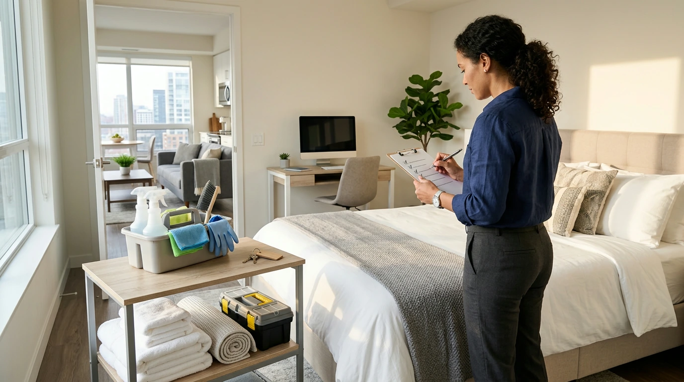 Short-Term Rental Checklist for Better Bookings & Turnovers